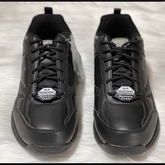 Skechers Other - New Men's Skechers Work Relaxed Fit Dighton Slip Resistant Shoes (WIDE FIT)